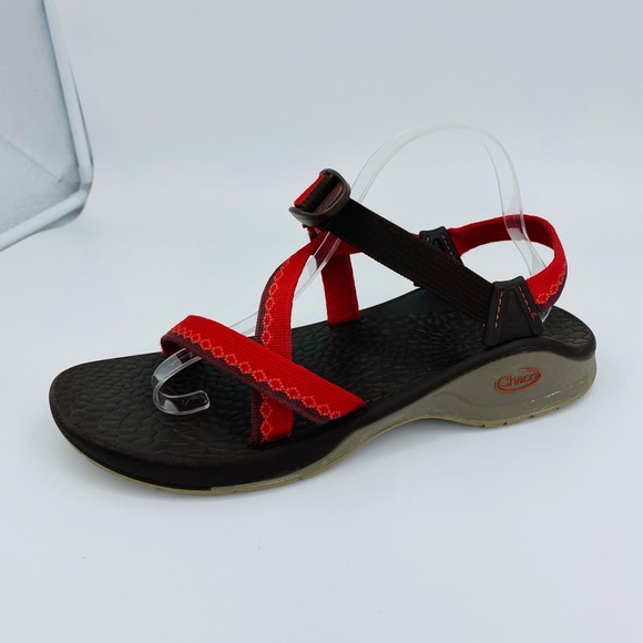 Chaco Sandal Z1 Classic Sport Red/Brown Women’s 11 - Picture 13 of 13